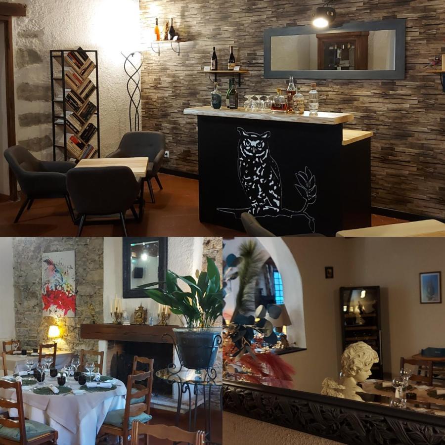 Logis Hostellerie Du Grand Duc Hotel Restaurant Gincla Extérieur photo
